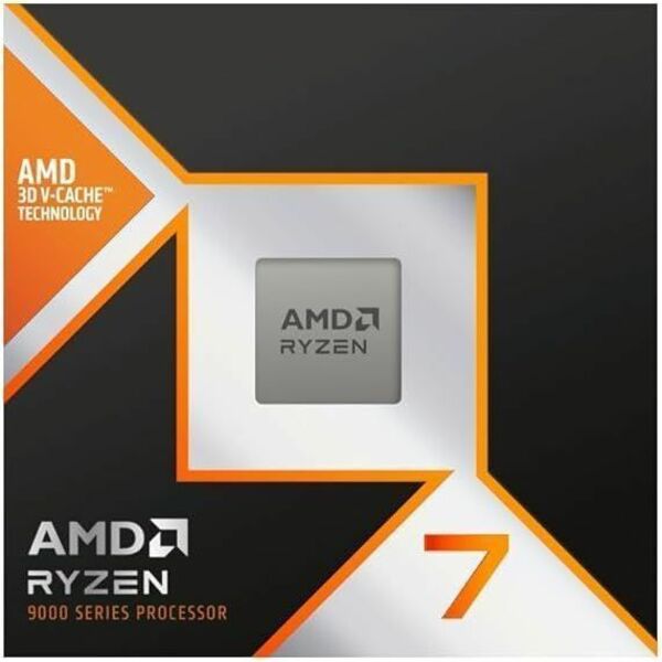 AMD Ryzen 7 9800X3D 8-Core 4.70GHz AM5 Desktop Processor Without Cooler