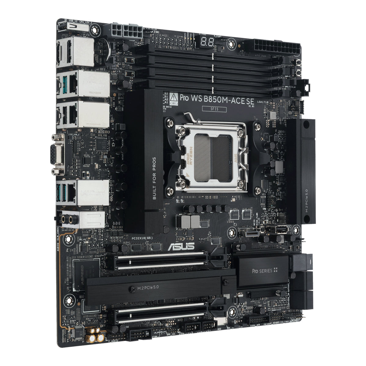 ASUS PRO WS B850M-ACE SE AMD B850 Socket AM5 micro ATX